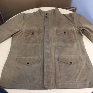Gustin Waxed Canvis Field Jacket XL
